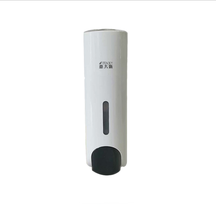 Round Head Manual Soap Dispenser Wall Mounted Manual Soap Dispenser ABS Plastic Soap Dispenser Press Type Soap Dispenser X-2205